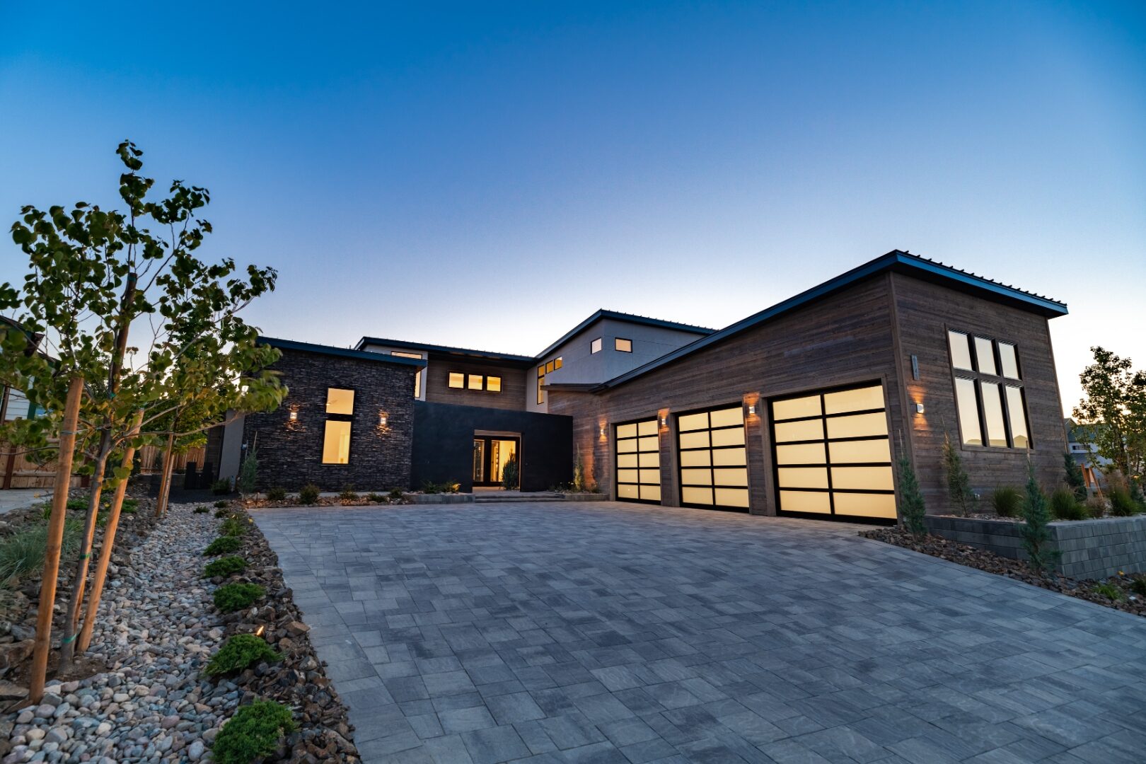 Lariat 1 exterior at dusk